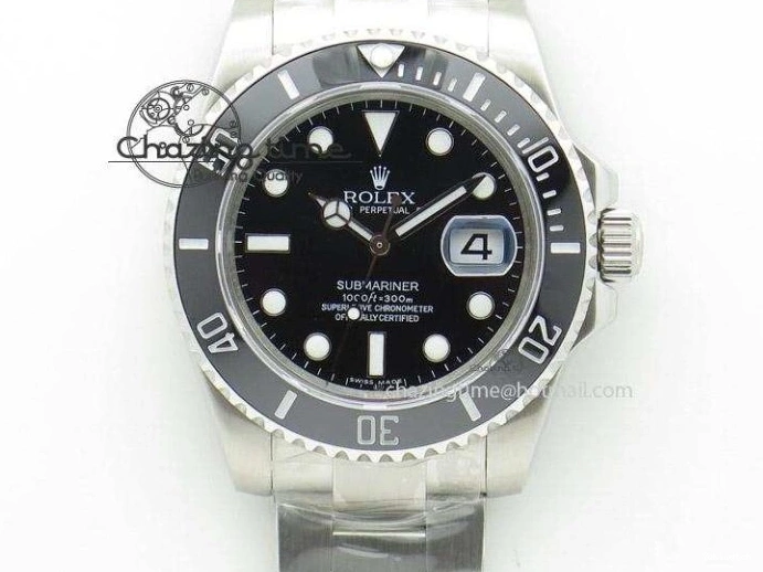 Daytona 1:1 Clone 116518 LN YG Dial Best Black ARF Rubber A4130 On Strap Super Edition 0303